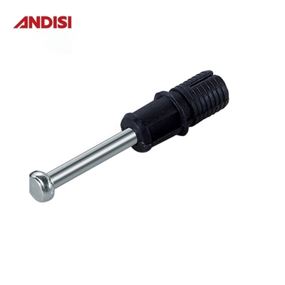 Conexão de mesa de mobiliário Mini Fix Assembly 3 em 1 KD-Fittings Zinc Plated Quick Release Bolto M8 M10