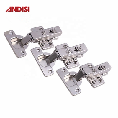 Bandeiras de móveis de fechamento suave ajustável para acessórios de hardware 35 mm Diâmetro de bisagra de taça