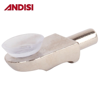 Ligação de zinco 6 mm Peg de suporte de prateleira para pinça de vidro Bracket Outro equipamento de mobiliário