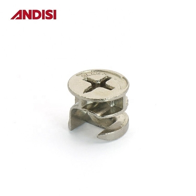 Mobiliário moderno liga de zinco fechadura de porta de cam escondida para cams dowels ajustando cams excêntricas