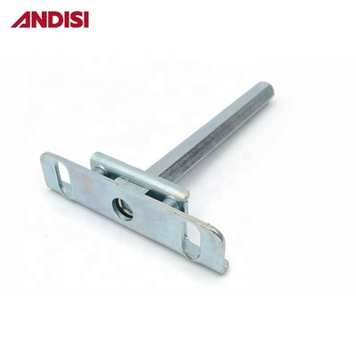 76mm Prateleira flutuante suporte de suporte para a articulação de móveis escondido prateleira de parede de ferro fundido