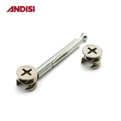 Mini Fix Cam Double End Bolt Threaded Screw Design moderno para outros móveis