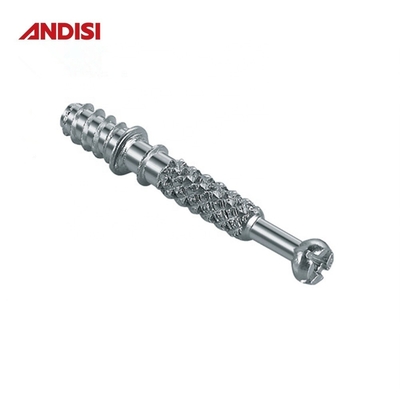 Nailão/brass/Zinc Alloy Mobiliário Conector Bolts Excêntrico Cam Lock Mini Fix Screw