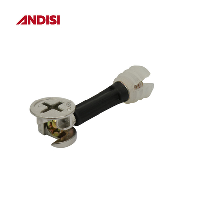 Mini Fix Mobiliário plástico Dowel parafuso de ligação para o design moderno e mais