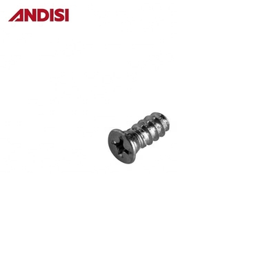 11mm/13mm CINCO PLATADO cabeça plana madeira contra-encosto Pozi Drive Confirmat Mobiliário Euro parafuso
