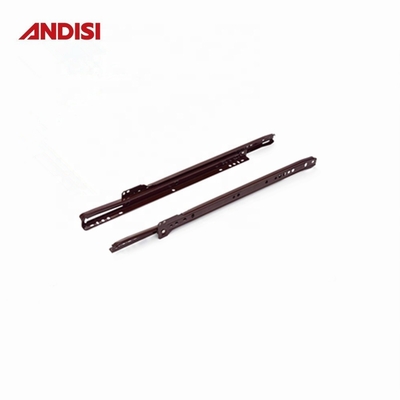 0.8/1.0/1.2 mm Slide de gaveta revestida em pó com material de aço e rolos de nylon FGV