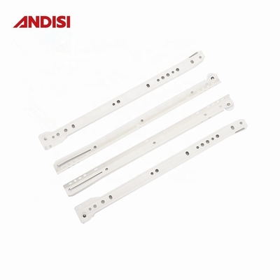 0.8/1.0/1.2 mm Slide de gaveta revestida em pó com material de aço e rolos de nylon FGV