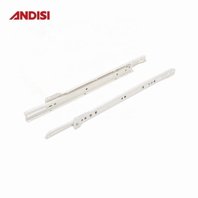 0.8/1.0/1.2 mm Slide de gaveta revestida em pó com material de aço e rolos de nylon FGV