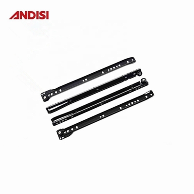 0.8/1.0/1.2 mm Slide de gaveta revestida em pó com material de aço e rolos de nylon FGV