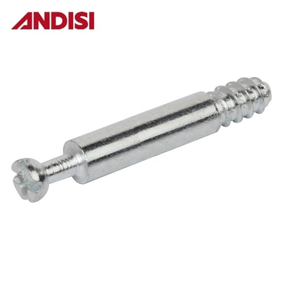 M6 M6.2 Parafusos de ligação para móveis de madeira metálica Mini Fix Excentric Bolts