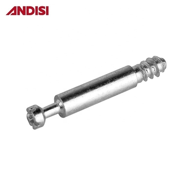 M6 M6.2 Parafusos de ligação para móveis de madeira metálica Mini Fix Excentric Bolts