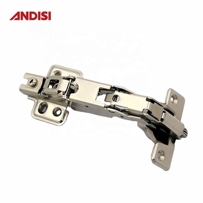 11.5mm Hinge Cup Profundidade 165 graus Auto fechamento de móveis dobradiças para armário de cozinha