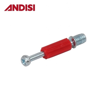 Moderno ANDISI Mobiliário Gabinete Conexão Joint Mini Fix Conector Cam Plástico Dowel parafusos parafusos KD Acessórios para móveis