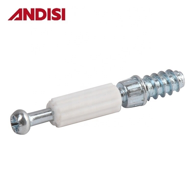Moderno ANDISI Mobiliário Gabinete Conexão Joint Mini Fix Conector Cam Plástico Dowel parafusos parafusos KD Acessórios para móveis
