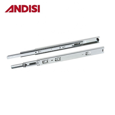 250-600 mm comprimento Slide de gaveta de extensão total 25 cm para móveis Chapas de aço de rolamento a frio
