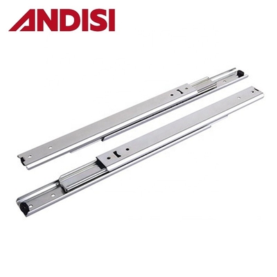 250-600 mm comprimento Slide de gaveta de extensão total 25 cm para móveis Chapas de aço de rolamento a frio