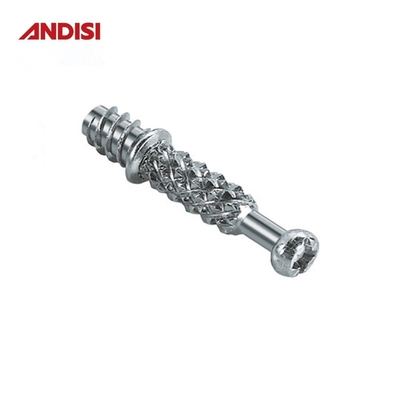Estilo de design tradicional ANDISI Mobiliário Hardware Cabinet Conectando Cam Dowel Cam Lock Mini Fix Screw