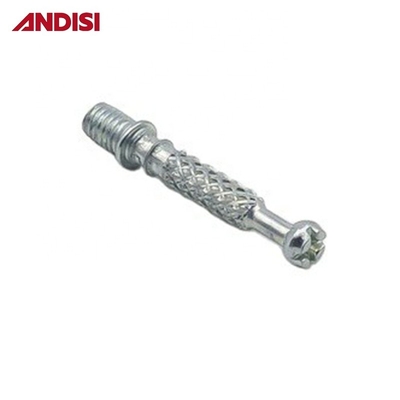 8mm estilo de design tradicional gabinete de móveis conectar mini fixa cam parafuso fechar Dowel conectar parafusos