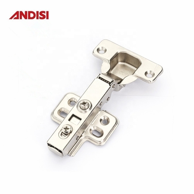 Mobiliário pinça Clip On Cabinet Direito Full Overlay Porta hidráulica Soft Close pinças