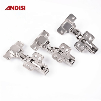 Mobiliário pinça Clip On Cabinet Direito Full Overlay Porta hidráulica Soft Close pinças