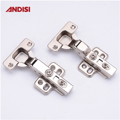 Mobiliário pinça Clip On Cabinet Direito Full Overlay Porta hidráulica Soft Close pinças