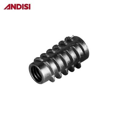 Sala de estar Ligação de liga hexadecimal de zinco Mini Fix Cam Lock Nuts Mobiliário de madeira roscado Insert Nut M6 M8