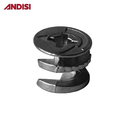 Modern Design Zinc Alloy Cam Flat Excêntrico 3 em 1 Mini Fix Screw Cam Lock para Móveis