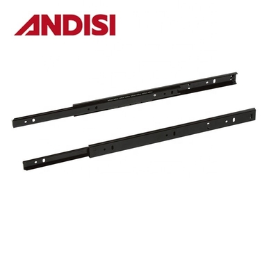 Corredor de gaveta de móveis de duas vias 27 mm com espessura de 1,2 / 1,2 mm e garantia de vida