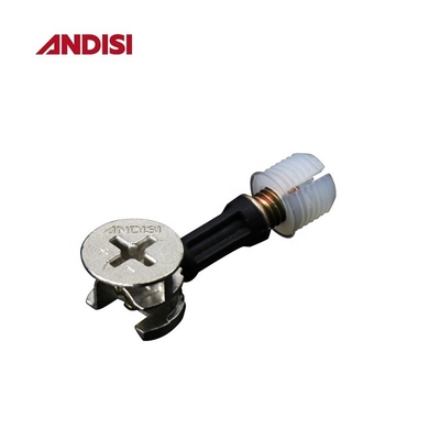 Outras peças de mobiliário D15x12 Alumínio de zinco Roda de camas excêntrica Mini Fix KD Fittings