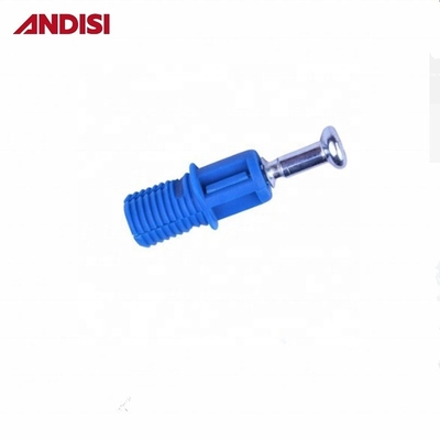M8 Mini Fixes de ligação conjunta rápida de aço e plástico para armário em embalagem de correio