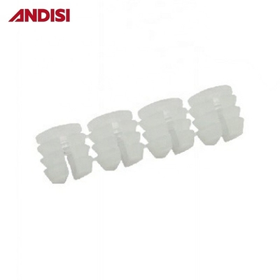 Combinação Dowel Mobiliário Conector Cam parafuso Plástico Transparente Expansão roscado Manga Amarração M6 Nylon Insert Lock Amarração