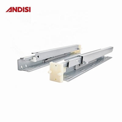 500 mm de aço laminado a frio suave fechado Slide de gaveta submontada para móveis de tipo americano