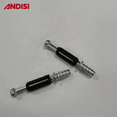 Parafusos mini fixos de aço e plástico para acessórios de móveis de design moderno