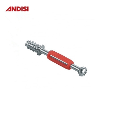 Parafusos mini fixos de aço e plástico para acessórios de móveis de design moderno