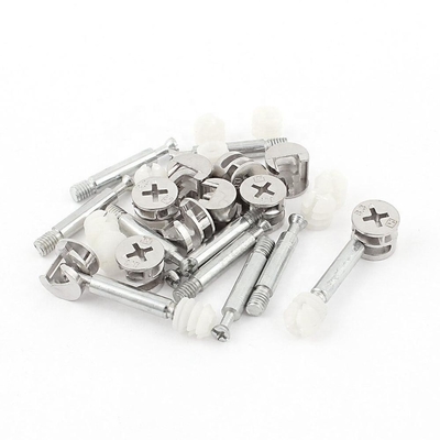 Conector de nylon durável parafusos de parafuso de armário de cam-lock para móveis da Andisi