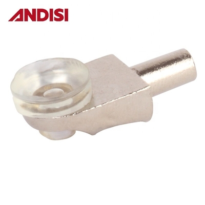 Mobiliário Hardware Zinc Alloy Glass Shelf Pins 5 mm de diâmetro com estantes de prateleira e estacas