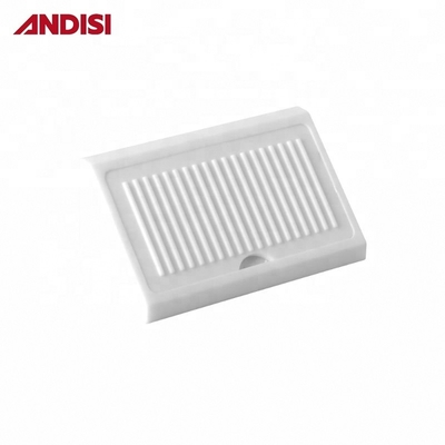 Conectores de esquina de prateleira de plástico ABS para gabinete de móveis de design moderno