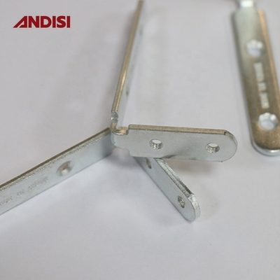 Mobiliário de madeira em forma de L Bracket conector com material de ferro e 39.5x39.5x13mm Tamanho
