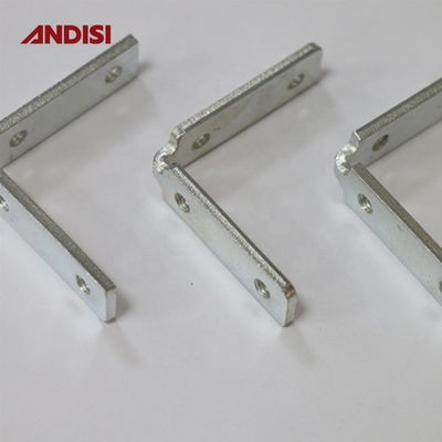 Armazém de madeira de ângulo direito, bracket de canto com fio de parafuso, material de ferro revestido de zinco