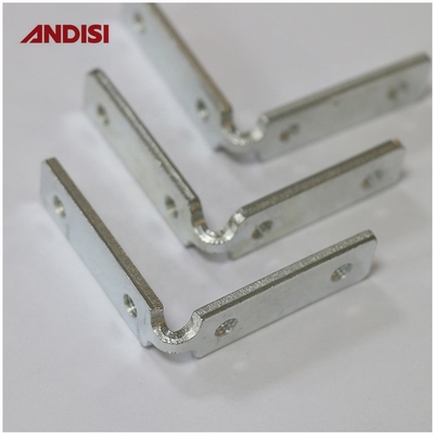 Armazém de madeira de ângulo direito, bracket de canto com fio de parafuso, material de ferro revestido de zinco
