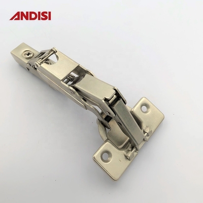 Cadeia de porta de cozinha de sobreposição completa CLIP ON Soft Close Hinge para móveis de escritório em casa