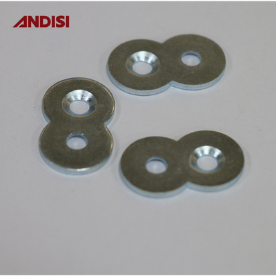29.2X17.2mm Não padrão 8 Forma Metal Corner Bracket para armário e mesa por Andisi