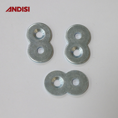 29.2X17.2mm Não padrão 8 Forma Metal Corner Bracket para armário e mesa por Andisi
