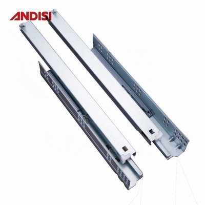 Clipe de plástico 3D de extensão total Subo fechado Slide de gaveta submontada para armário de cozinha