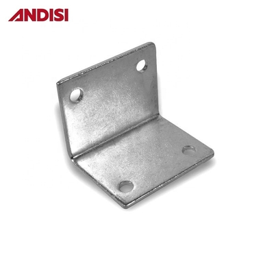 Moderno Design de aço revestido de zinco em forma de L Brackets de prateleira para apoio de articulação de móveis