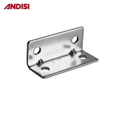 Moderno Design de aço revestido de zinco em forma de L Brackets de prateleira para apoio de articulação de móveis