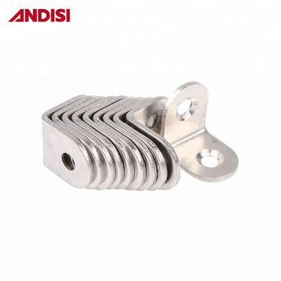 Dimensão personalizada Metal Aço Ângulo direito Mobiliário de suporte de articulação de canto Brace Bracket