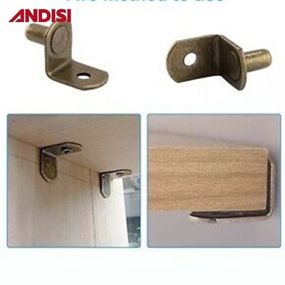 Armário de metal Aço L Mobiliário em forma de prateleira conjunta Suporte de suporte com 6 mm de diâmetro