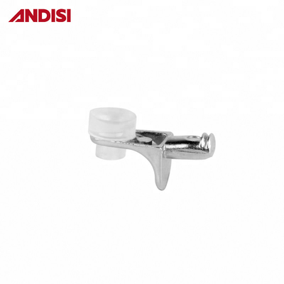 Finitura de zinco Mobiliário Armazém Prateleiras Pin Sucção Copo Prateleira de plástico Pegs de suporte para vidro