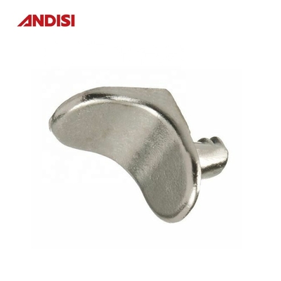 Pin de suporte de 5 mm resistente para articulação de móveis em forma de L em ferro fundido e placa de partículas